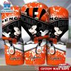 Custom Name Cincinnati Bengals NFL Logo Mickey Mouse Tumbler For Fans