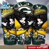 Custom Name Green Bay Packers NFL Logo Mickey Mouse Tumbler For Fans