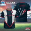 Custom Name Houston Texans Sport NFL All Over Print T-Shirt