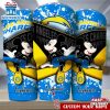 Custom Name Los Angeles Chargers NFL Logo Mickey Mouse Tumbler For Fans