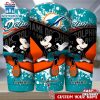 Custom Name Miami Dolphins NFL Logo Mickey Mouse Tumbler For Fans