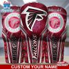 Custom Name NFL Atlanta Falcons Sport Team Football Tumbler For Fans