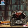 Custom Name NFL Commanders Punisher Skull Baseball Cap