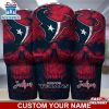 Custom Name NFL Houston Texans NFL Skull Tumbler For Sports Fan