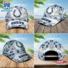 Custom Name NFL Indianapolis Colts Hawaiian Pattern Baseball Cap