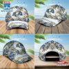 Custom Name NFL Los Angeles Chargers Hawaiian Pattern Baseball Cap