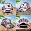 Custom Name NFL New England Patriots Hawaiian Pattern Baseball Cap