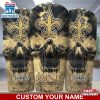 Custom Name NFL New Orleans Saints NFL Skull Tumbler For Sports Fan