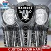 Custom Name NFL Oakland Raiders Sport Team Football Tumbler For Fans