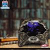 Custom Name NFL Ravens Punisher Skull Baseball Cap