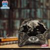 Custom Name NFL Saints Punisher Skull Baseball Cap
