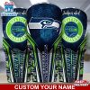 Custom Name NFL Seattle Seahawks Sport Team Football Tumbler For Fans