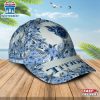 Custom Name NFL Tennessee Titans Hawaiian Pattern Baseball Cap