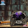 Custom Name NFL Vikings Punisher Skull Baseball Cap