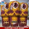 Custom Name NFL Washington Redskins NFL Skull Tumbler For Sports Fan