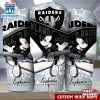 Custom Name Oakland Raiders NFL Logo Mickey Mouse Tumbler For Fans