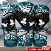 Custom Name Philadelphia Eagles NFL Logo Mickey Mouse Tumbler For Fans