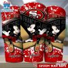 Custom Name San Francisco 49ers NFL Logo Mickey Mouse Tumbler For Fans