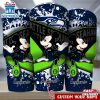 Custom Name Seattle Seahawks NFL Logo Mickey Mouse Tumbler For Fans