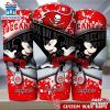 Custom Name Tampa Bay Buccaneers NFL Logo Mickey Mouse Tumbler For Fans
