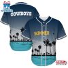 Dallas Cowboys Summer On The Beach Baseball Jersey