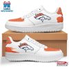 Denver Broncos NFL Football Sport White Air Force 1 Shoes