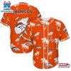 Denver Broncos Palm Tree Pattern Baseball Jersey Shirts