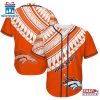 Denver Broncos Polynesian Pattern Summer Collection Baseball Jersey