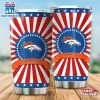 Denver Broncos USA Flag Pattern Independence Day Tumbler