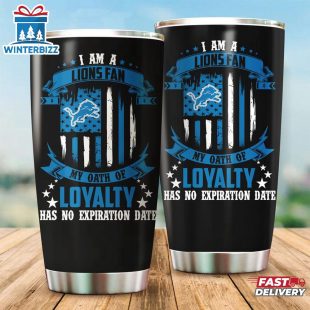 Detroit Lions My Oath Has No Expiration Date Independence Day Tumbler