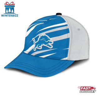 Detroit Lions Speed Patterns Allover Print Classic Cap