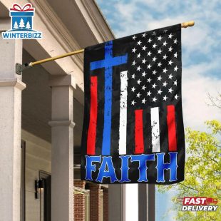Faith Jesus House And Garden Flag