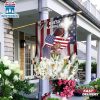God Bless America Jesus And The Lilies House And Garden Flag