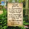 God Grant Me The Serenity Garden And House Flag