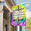 God Jesus Christian Way Maker Hippie Garden And House Flag