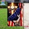 God Jesus Cross American US Garden And House Flag