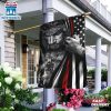 God Jesus Firefighter Garden And House Flag