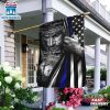 God Jesus Thin Blue Lives Law Enforcement Garden And House Flag
