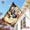 God Made Jesus Saved Texas Raised Garden And House Flag