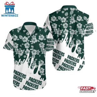 Green Bay Packers Flower NFL Hawaiian Shirt