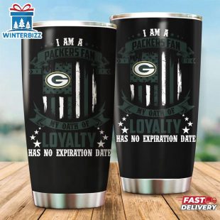 Green Bay Packers My Oath Has No Expiration Date Independence Day Tumbler
