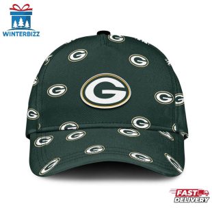 Green Bay Packers Print Patterns Allover Print Classic Cap