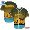 Green Bay Packers Summer On The Beach Baseball Jersey
