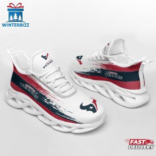 Houston Texans Color Streak Pattern NFL Max Soul Shoes