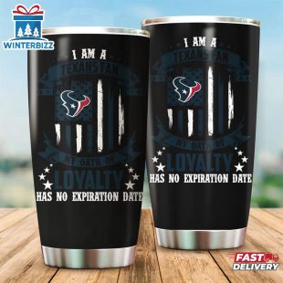 Houston Texans My Oath Has No Expiration Date Independence Day Tumbler