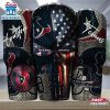 Houston Texans NFL Skull Iron Pattern Tumbler