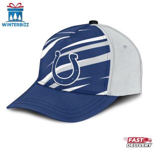 Indianapolis Colts Speed Patterns Allover Print Classic Cap