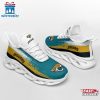 Jacksonville Jaguars Color Streak Pattern NFL Max Soul Shoes