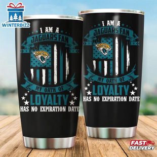 Jacksonville Jaguars My Oath Has No Expiration Date Independence Day Tumbler