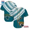 Jacksonville Jaguars Polynesian Pattern Summer Collection Baseball Jersey